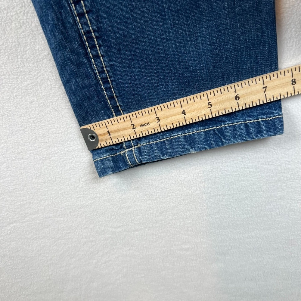 TK Axel Jeans Mens 36x34 Straight Wide Leg‎ Dark Wash Denim Cowboy Western Fit - Picture 11 of 12